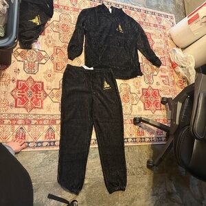 Walt Disney World, gray and gold tracksuit 50th anniversary